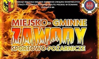 plakat z płomieniami 