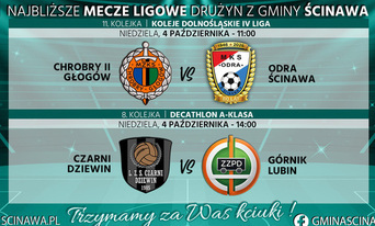 grafika niebieska z herbami klubów piłkarskich