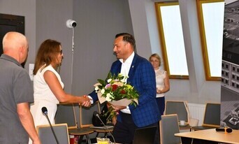 Podziękowania dla skarbnika