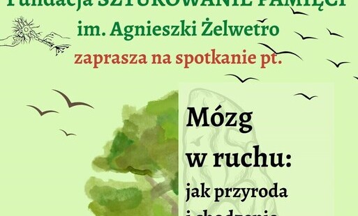 zielony plakat z napisem i połową drzewa