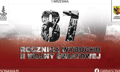 plakat niało czerwonu 87 rocznica wybuchu II wojny światowej