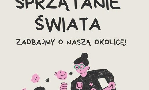 plakat sprzątanie świata