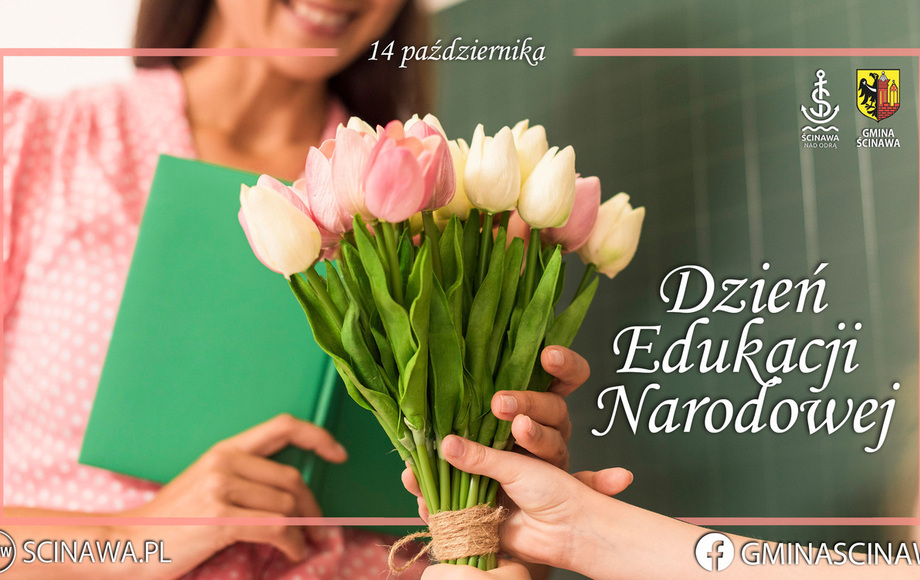 Życzenia z okazji Dnia Edukacji Narodowej w Ścinawie