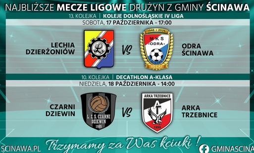 niebieska grafika z logami drużyn pilkarskich