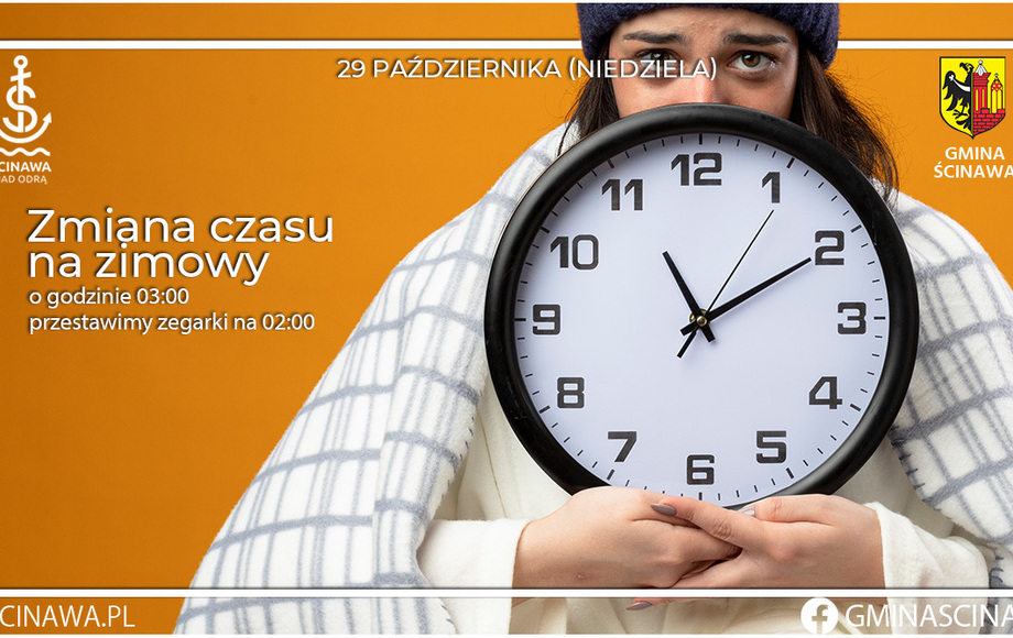 Zmiana czasu z letniego na zimowy w październiku 2026 roku