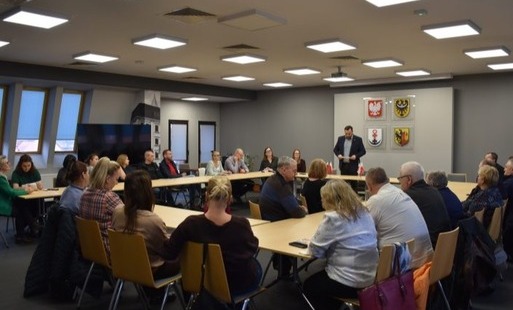 Zdjęcie uczestników spotkania.