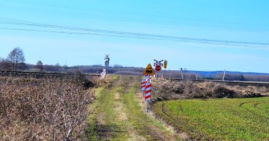 Przejazd w Ścinawie na gruntówce zamknięty od 16 do 20 marca !