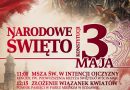Zaproszenie na obchody Święta Konstytucji 3 Maja!
