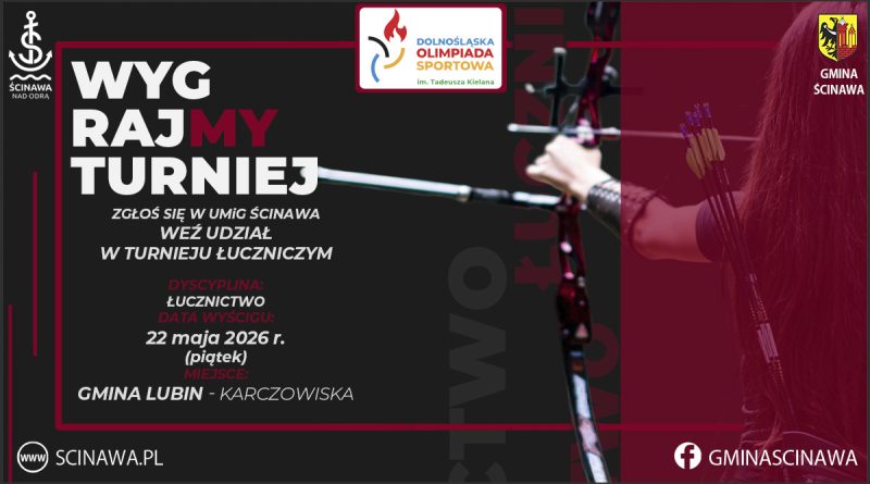 Ścinawa na olimpiadzie – było kajakarstwo teraz łucznictwo!
